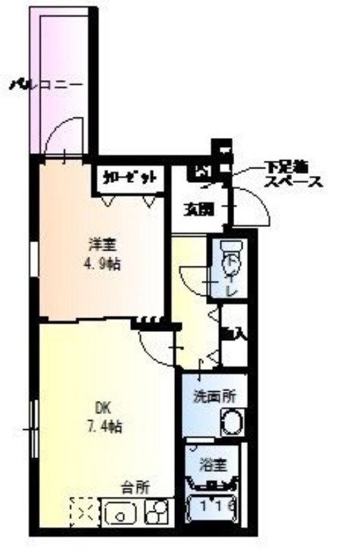 フジパレス都島御幸町の物件間取画像