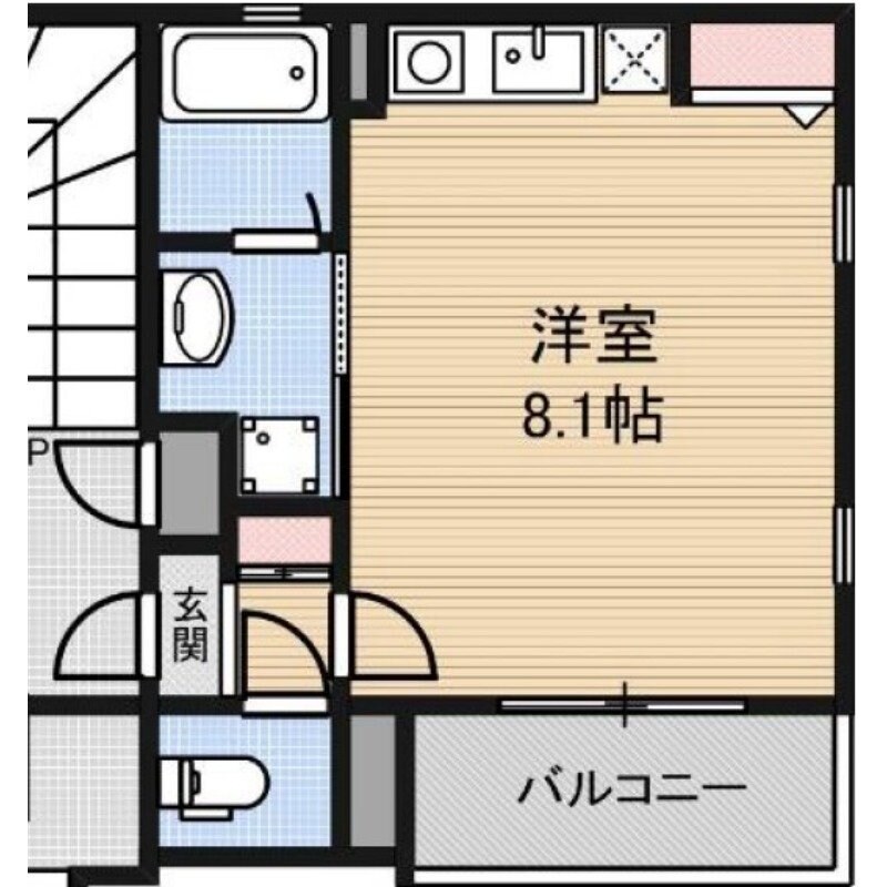 プラチナム本町の物件間取画像