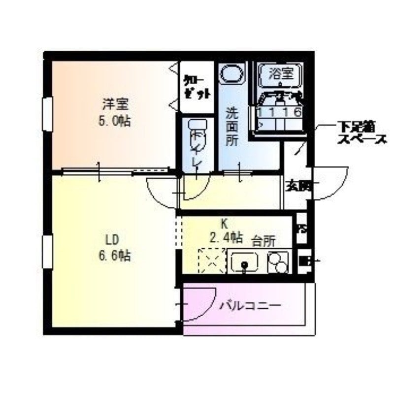 守口駅 徒歩11分 2階の物件間取画像