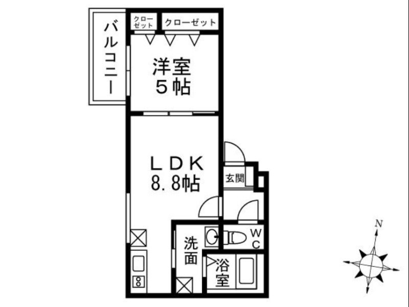 Ｅｓｐａｃｉｏの物件間取画像