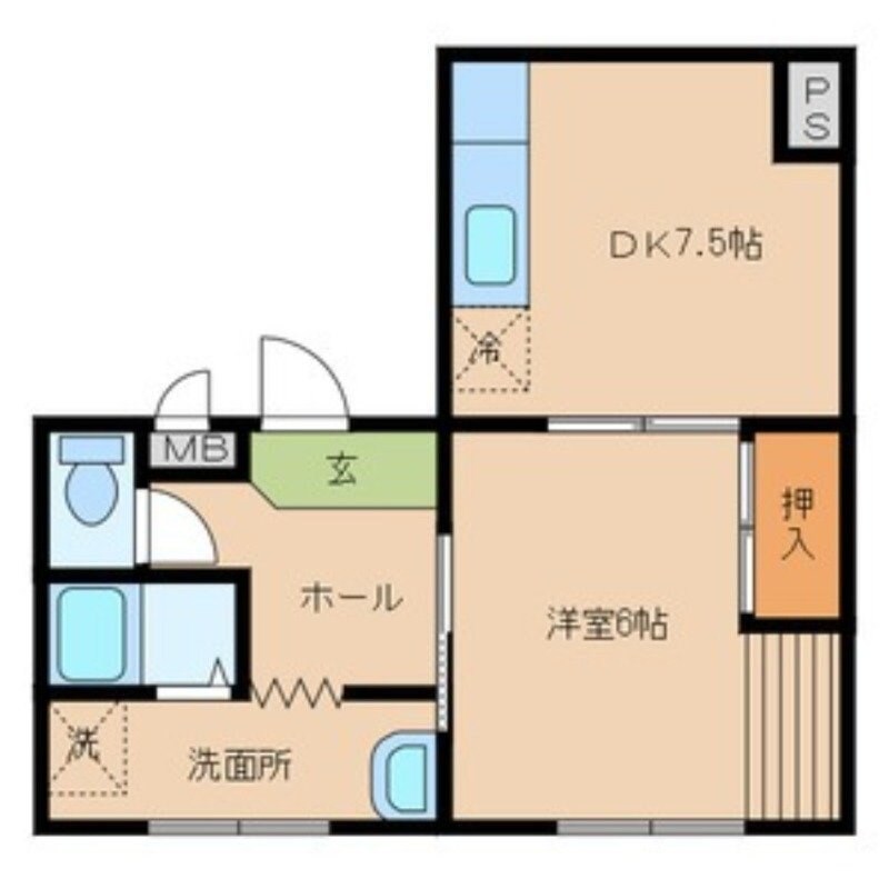 セピアコート千里の物件間取画像