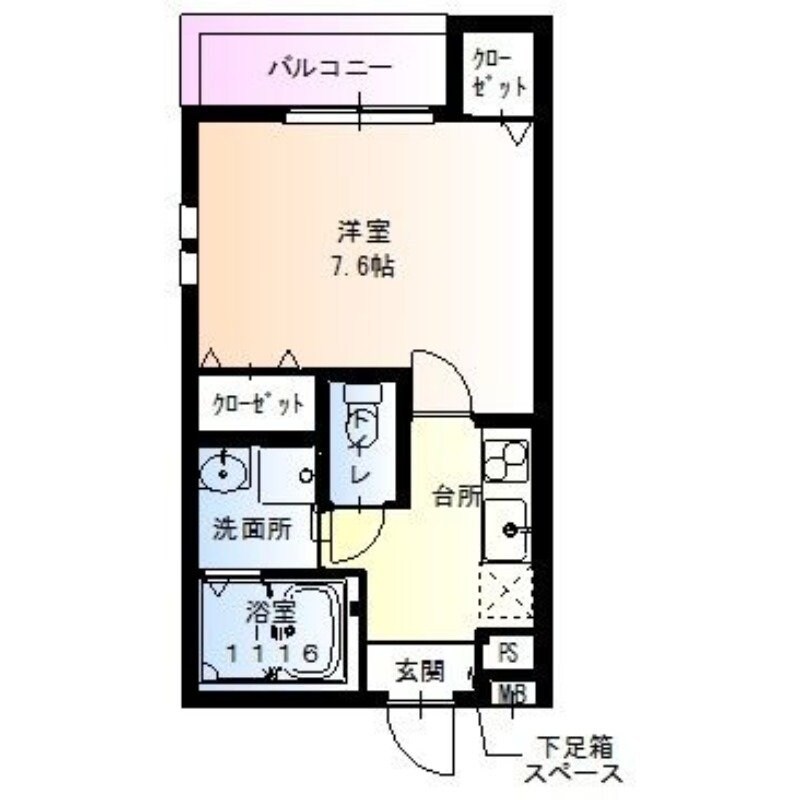 フジパレス城東諏訪ノースⅡ番館の物件間取画像