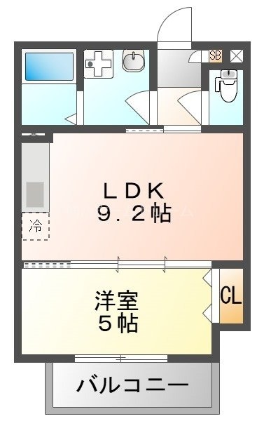 INOVE門真野里Southの物件間取画像