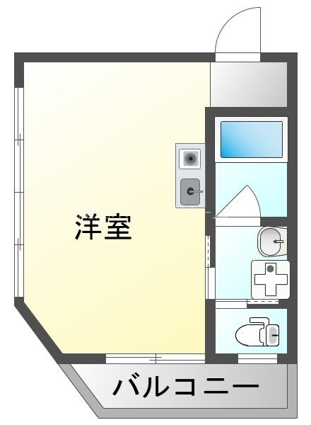 大日駅 徒歩7分 2階の物件間取画像