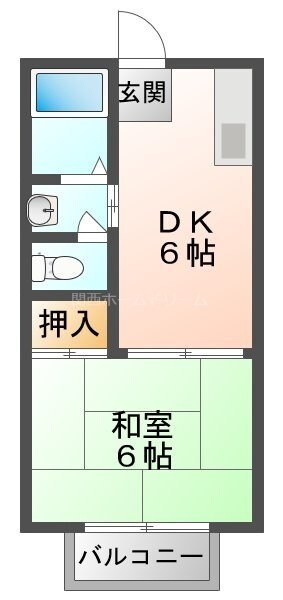 K.サンハイムの物件間取画像