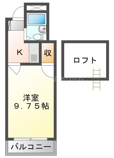 四条畷駅 徒歩23分 2階の物件間取画像