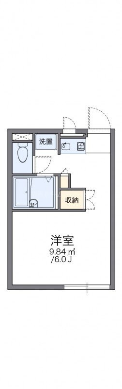 香里園駅 徒歩17分 2階の物件間取画像