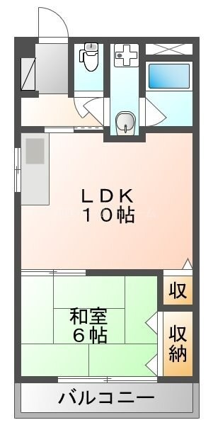 古川橋駅 徒歩5分 4階の物件間取画像