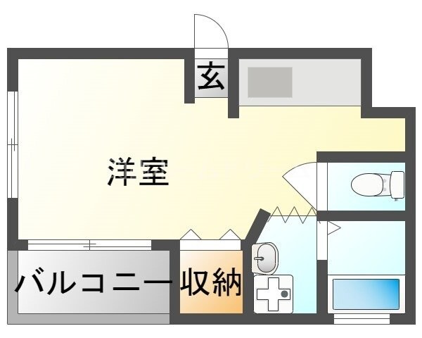 萱島駅 徒歩8分 3階の物件間取画像