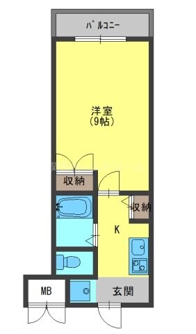 Fromホキタ１番館の物件間取画像