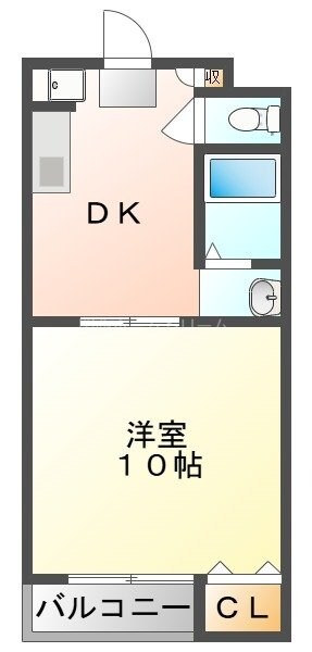 大和田駅 徒歩5分 1階の物件間取画像