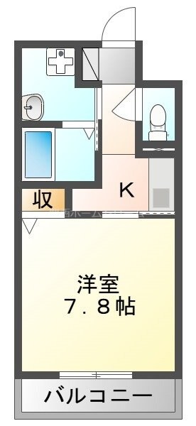 門真南駅 徒歩1分 3階の物件間取画像