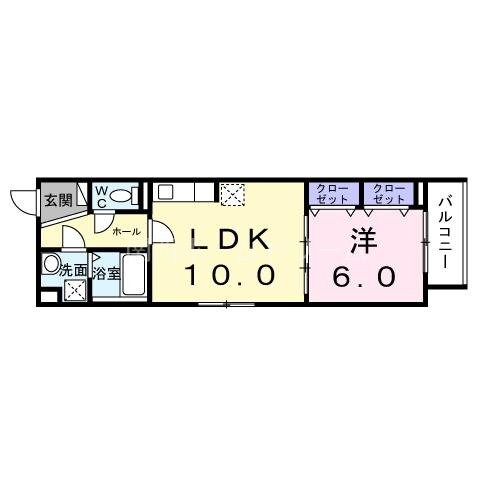 香里園駅 徒歩21分 2階の物件間取画像