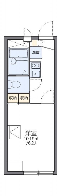 香里園駅 徒歩11分 2階の物件間取画像