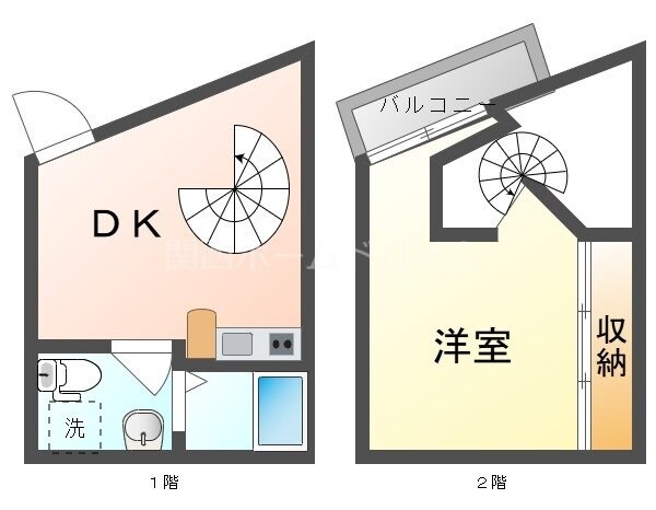 ピラミッドアネックスの物件間取画像