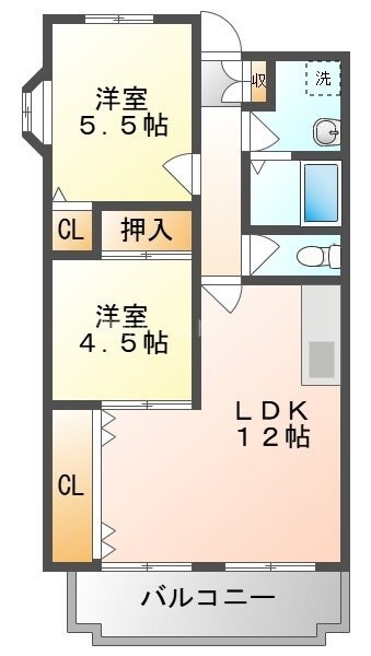 清水駅 徒歩17分 1階の物件間取画像