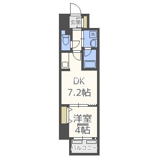 レオンコンフォート本町東IIの物件間取画像