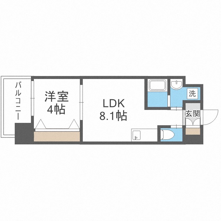 FDS AZURの物件間取画像