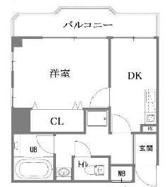 サンライズ南船場の物件間取画像