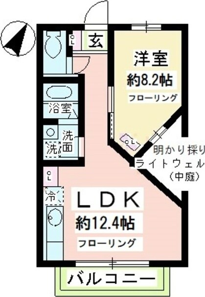 ノートンハウスの物件間取画像