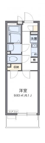 レオネクスト舟橋の物件間取画像