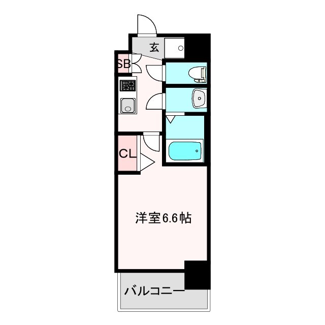 フォーリアライズ天王寺セラスの物件間取画像