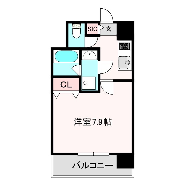 レクシア阪南町の物件間取画像