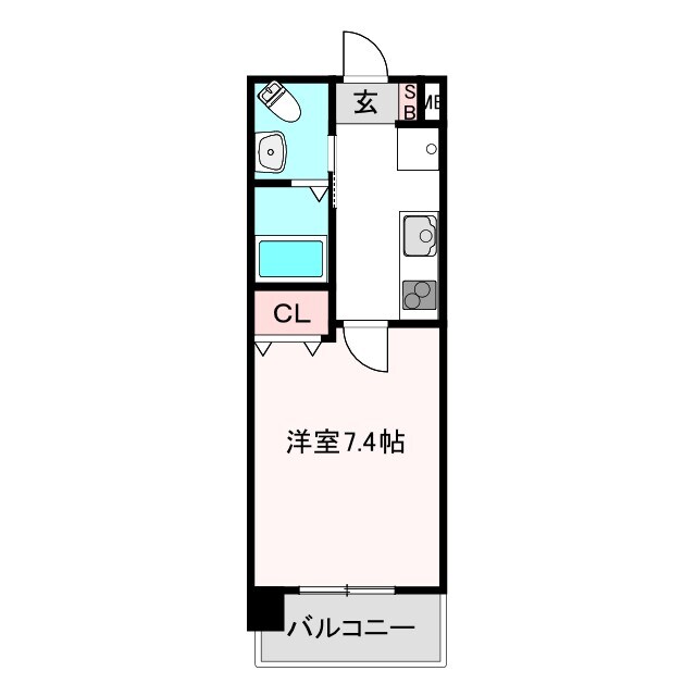 Marks昭和町の物件間取画像