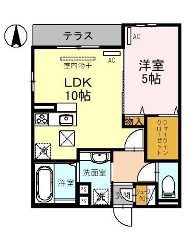 Sereno照ヶ丘の物件間取画像