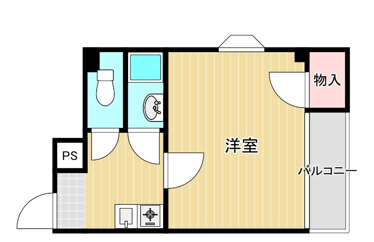 トラスティ　夕陽ケ丘の物件間取画像