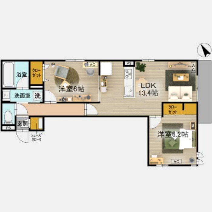 ミュゼリオの物件内観写真