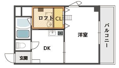 針中野駅 徒歩13分 4階の物件間取画像