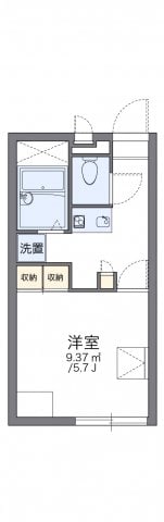 レオパレス昭和町の物件間取画像