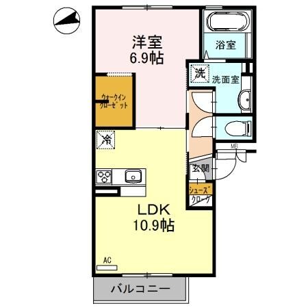 今川駅 徒歩7分 3階の物件間取画像