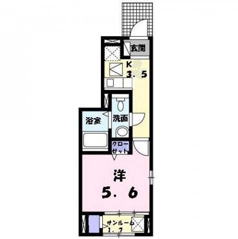 コンパートメント　アゴラの物件間取画像