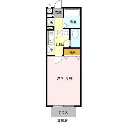パセオきわの物件間取画像