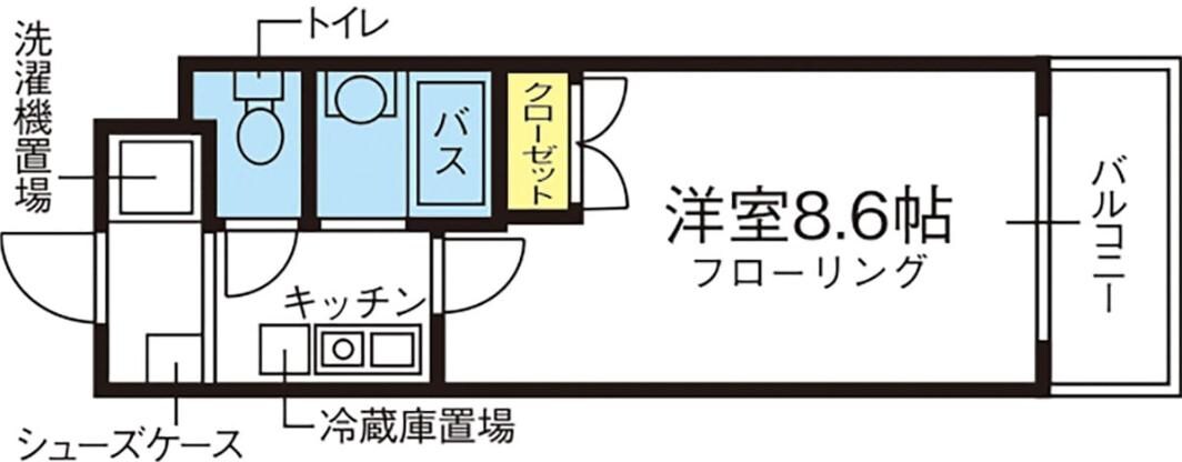 物件間取画像