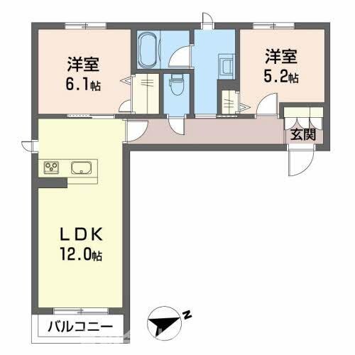 加東市山国(シャーメゾン　サラ)の物件間取画像