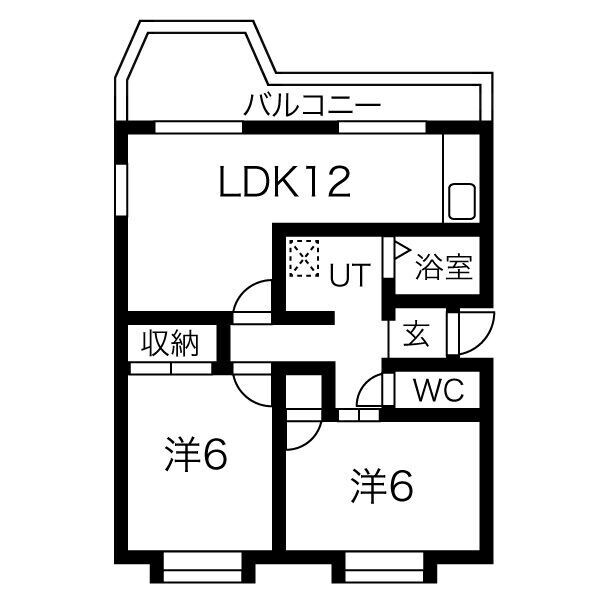 カインド小野の物件間取画像