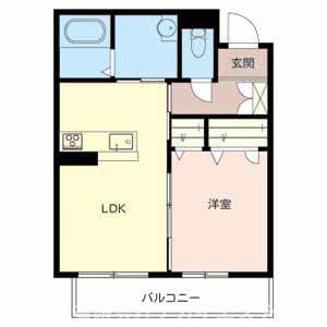 加東市上中(グリーン セント 上中）の物件間取画像