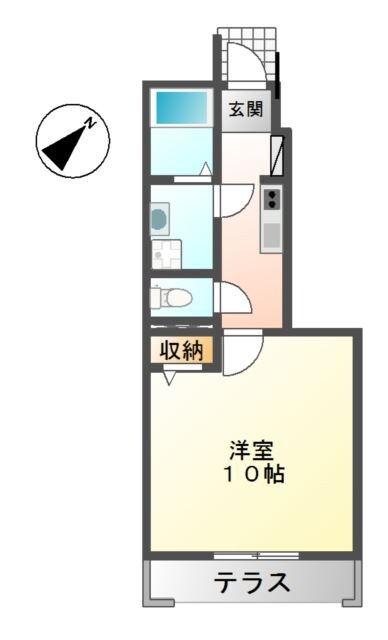 アンベリールの物件間取画像