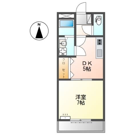 エリクシードの物件間取画像