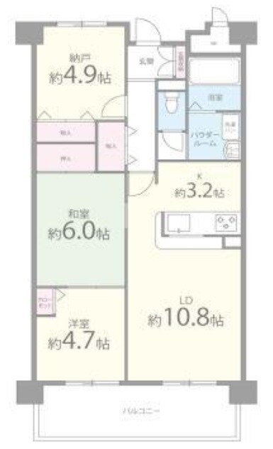 エスポワール野江の物件間取画像