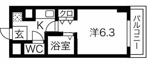 ローレル鴫野の物件間取画像