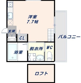 バウンス今福の物件間取画像