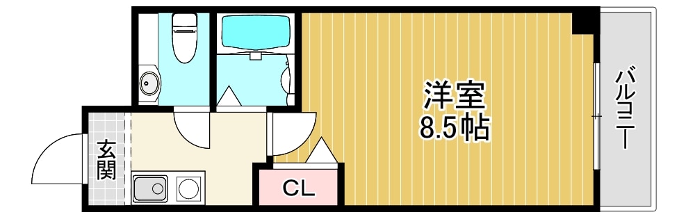 放出駅 徒歩7分 2階の物件間取画像