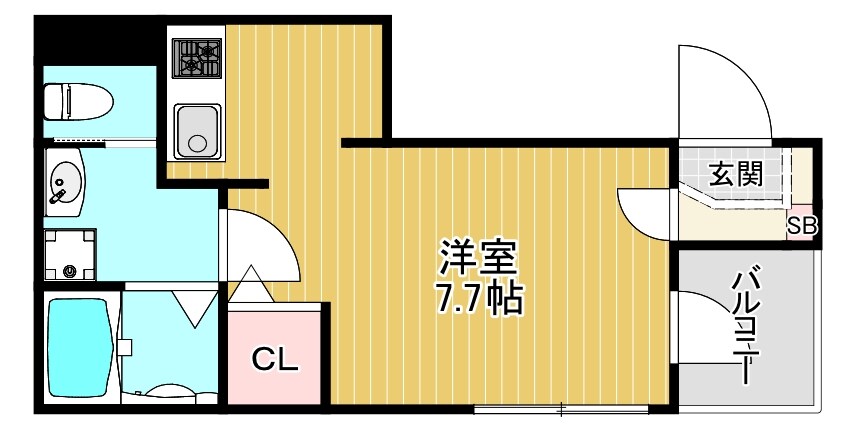 ハーモニーテラス今福西Ⅱの物件間取画像