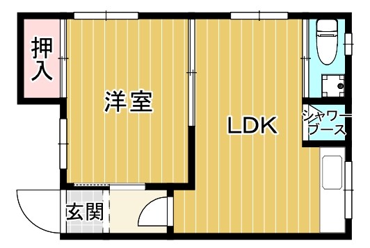 物件間取画像