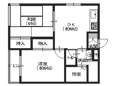 蒲生四丁目駅 徒歩2分 3階の物件間取画像