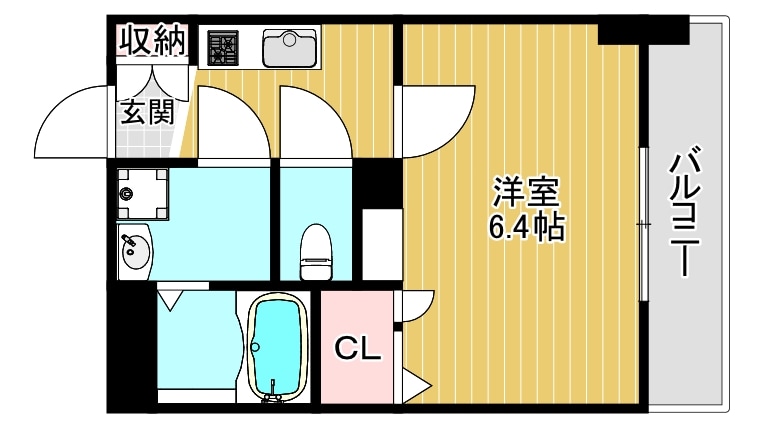 アドバンス大阪城北ルミウスの物件間取画像